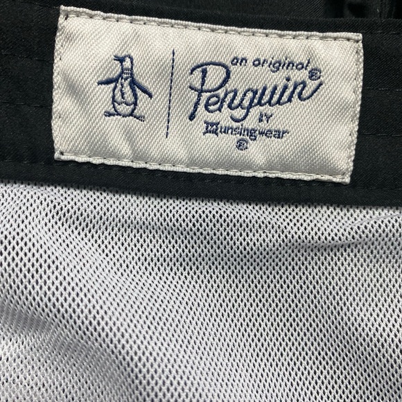 Penguin By Munsingwear Men’s Swim Board Shorts Black Size 29 - Picture 5 of 6